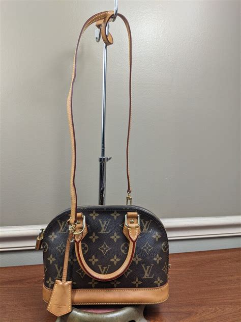 louis vuitton alma bb monogram ebay